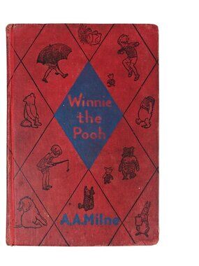 Winnie-The-Pooh A.A. Milne New Uniform Edition Hardcover 1943 Children’s Classic